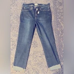 Nicole Miller Soho High Rise Ankle Slim NWT sz 14